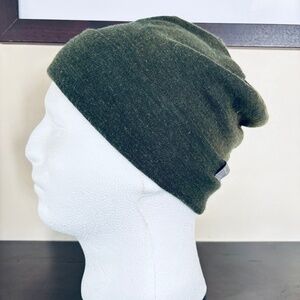 Meriwool; beanie, hat, green, one size fits all; unisex